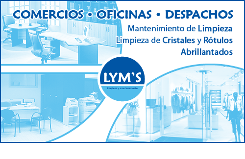 LYM’S EMPRESAS: Limpieza y Mantenimiento de Comercios, Oficinas y Despachos