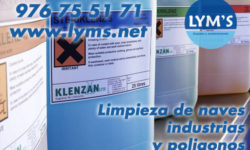 Los 4 productos más empleados en la limpieza de naves industriales