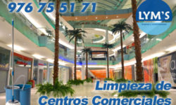 Limpieza en centros comerciales y supermercados