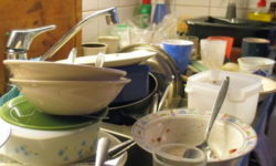 La rutina de la limpieza en el hogar