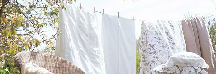 Fragancias naturales que perduran en la ropa recien lavada