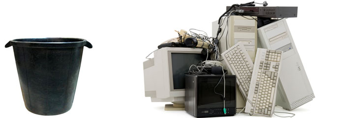 Dónde depositar la basura electrónica