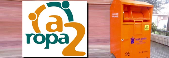 contenedor ropa usada