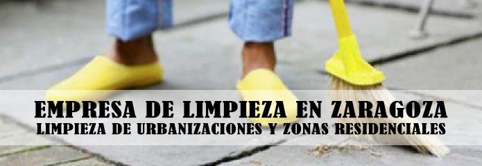 Limpieza de patios en zonas residenciales